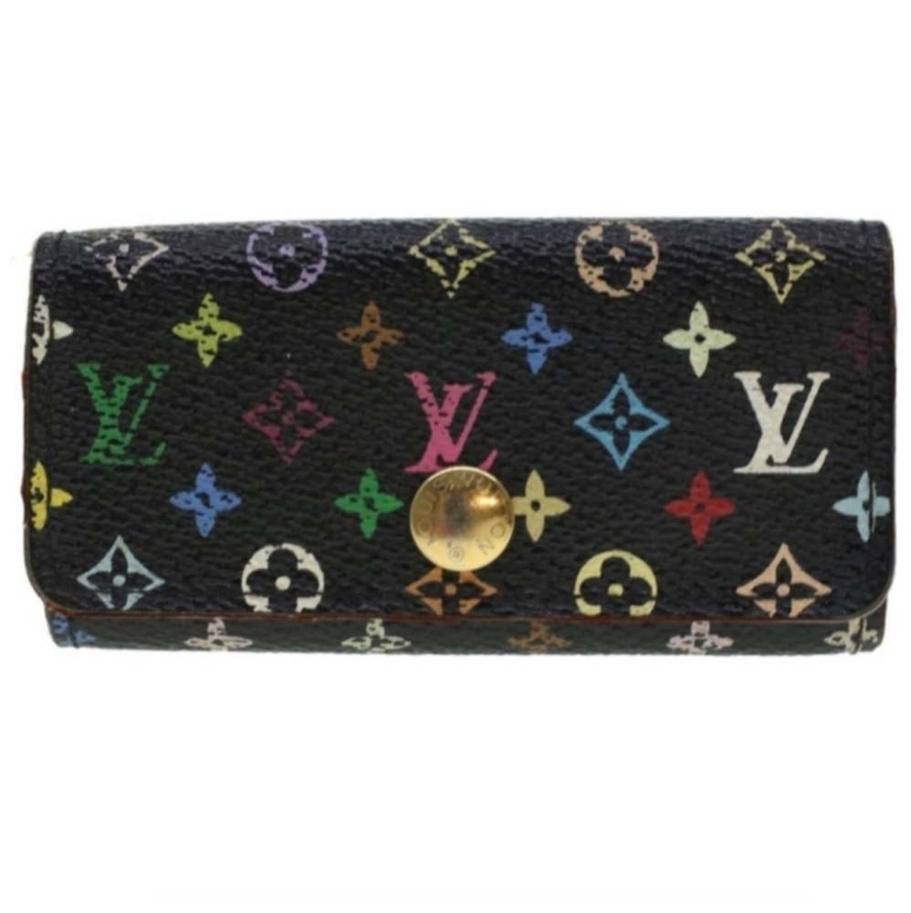 Louis Vuitton Murakami Monogram Keycase, Multicolor
